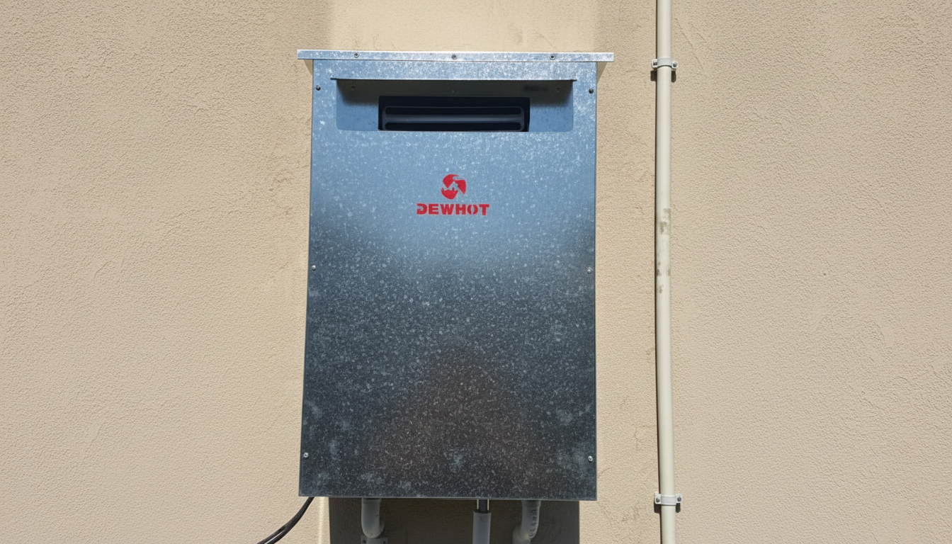 High-definition gas appliance protection cage installation in Pretoria