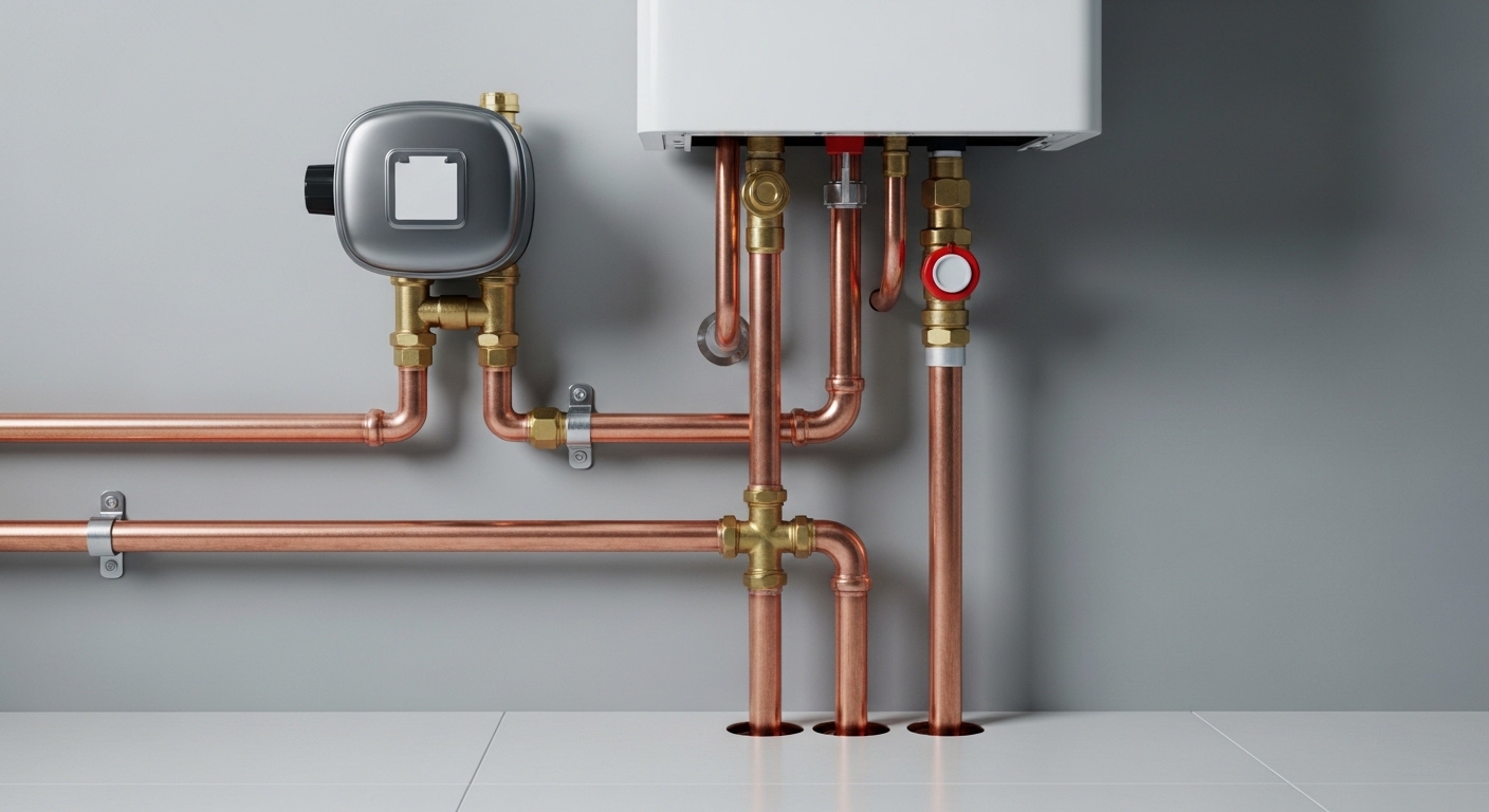 Gas geyser hot water installation in Pretoria by Woodhill Gas Installers