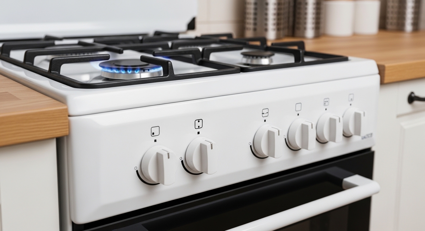 Modern gas stove installation in Pretoria by Woodhill Gas Installers